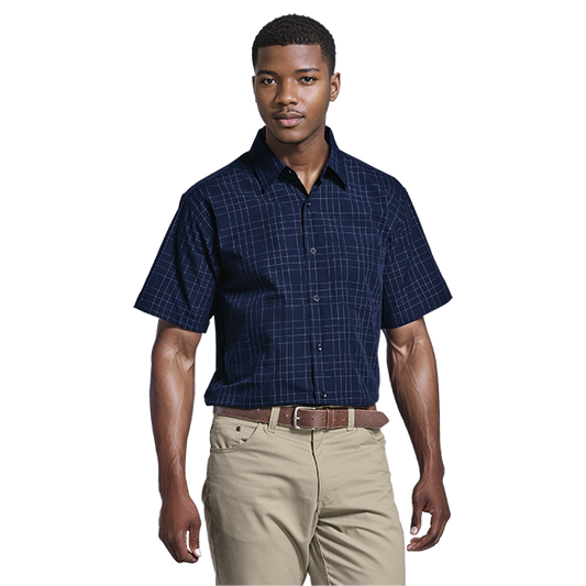 Hamilton Check Lounge Short Sleeve Mens