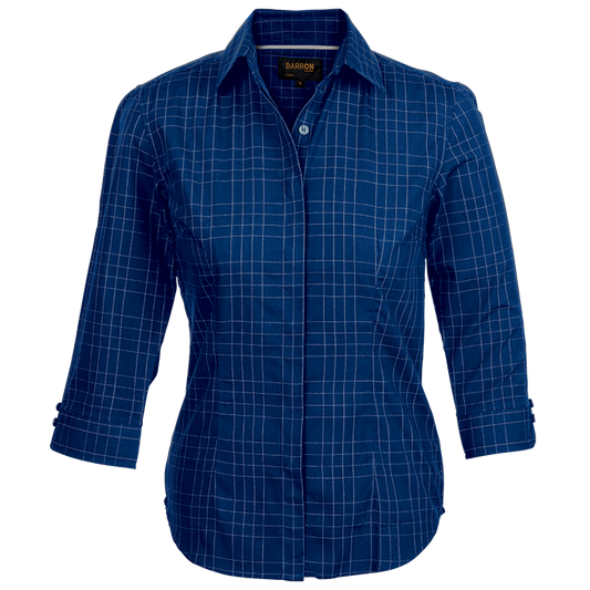 Hamilton Check Blouse Ladies